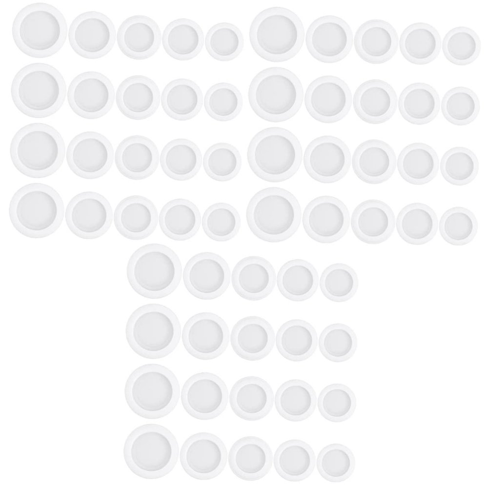 ibasenice 60pcs Piggy Bank Stopper Caps Save Box Bottom Plugs Toy Stoppers Money Saving Box Covers