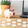 ibasenice 60pcs Piggy Bank Stopper Caps Save Box Bottom Plugs Toy Stoppers Money Saving Box Covers view 2