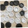 ibasenice 80pcs Money Saving Piggy Bank Bottom Plugs Plaster Doll Stoppers Saving Box Bottom Caps Plastic Plugs for Home view 2