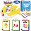 Baby Shark Flash Cards for Toddlers 2-4 Years | Sensory Toys for Autism and Autistic Non-Verbal Kids Ages 2 3 4 5 6 | Speech Therapy Learning Toys with Music, Phrases, ABC, Numbers, Sight Words view 1