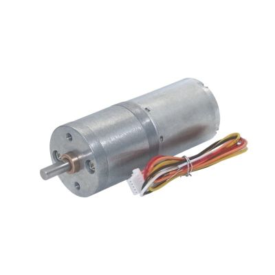 LVLOZ Small Motor JGA25-2430 Motor with Hall Encoder, Tiny Dc 24V Motor Drying Machine DIY Mini 4wd Car Motor high Torque (Color : 24v, Size : 54RPM)