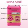GuDoQi Piggy Bank for Girls Electronic Coin Money Bank Toy for 3 4 5 6 7 8 9 10 Year Old Children, Mini ATM Cash Coin Saving Box for Birthday Gifts Kids Age 3-10, Rose view 4