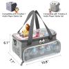 SFYBYHEART Carrying Case for Toniebox with Clear Window & Figure Slots, Travel Storage Bag for Tonies Characters, Toniebox Starter Set & Tonies Headphones  Protective Tony Carrying Bag view 4