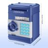 GuDoQi Piggy Bank for Boys Electronic Coin Money Bank Toy for 3 4 5 6 7 8 9 10 Year Old Children, Mini ATM Cash Coin Saving Box for Birthday Gifts Kids Age 3-10, Navy view 2
