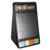 40" Prize Board Disk Drop Board Game with Foldable Stand Customizable 4 Slots with 12 Pucks for Carnival Party Trade Show Holiday Activities view 1