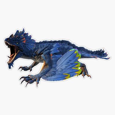 Rock Drake Sticker Decal Size 5"