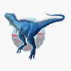 Aucasaurus (Without Text) Sticker Decal Size 5" view 1