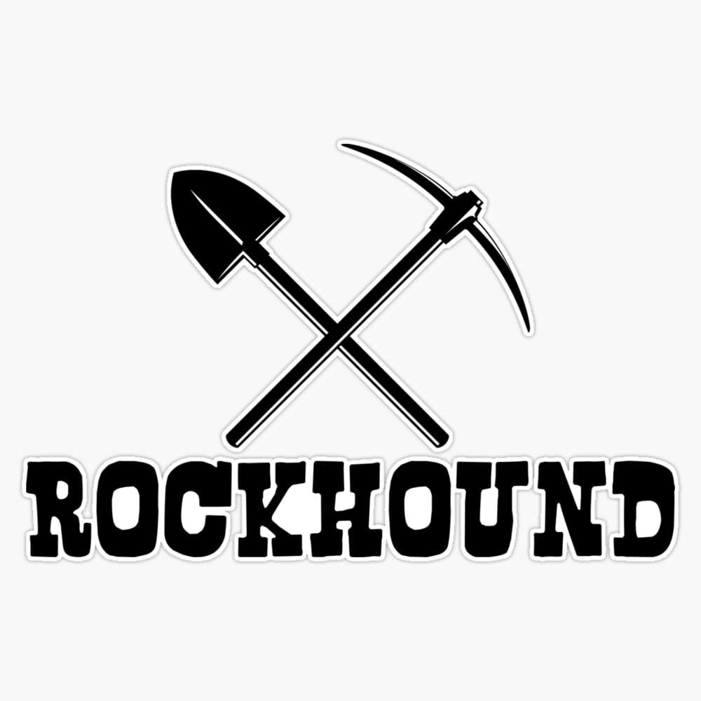 Rockhound Tools Sticker Decal Size 5"