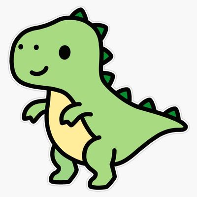 T. Rex Sticker Decal Size 5"