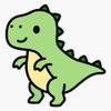 T. Rex Sticker Decal Size 5" view 1