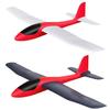 HAWK'S WORK 2 Pcs Foam Glider, 33.8" Super Large Airplane Toy Hand Throwing Plane, Outdoor Play & STEM & RC Conversion for Kids & All Age view 1