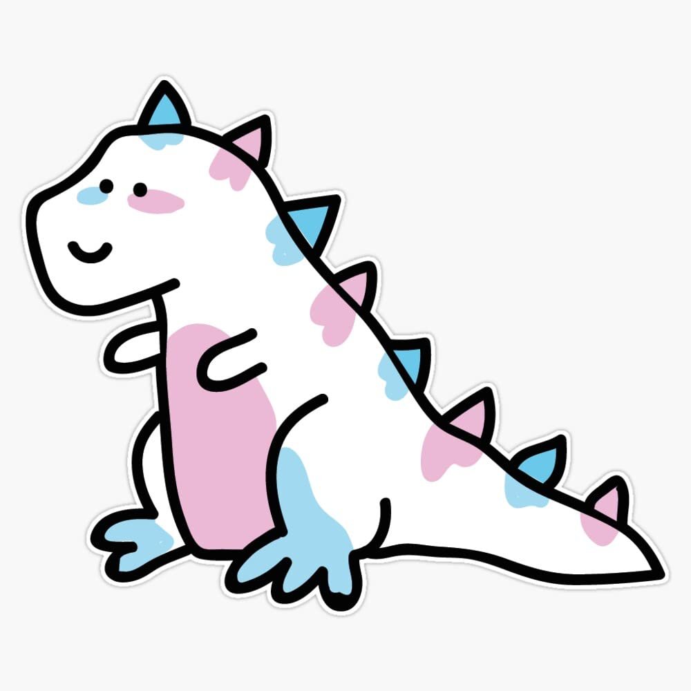 Transaurus Sticker Decal Size 5"