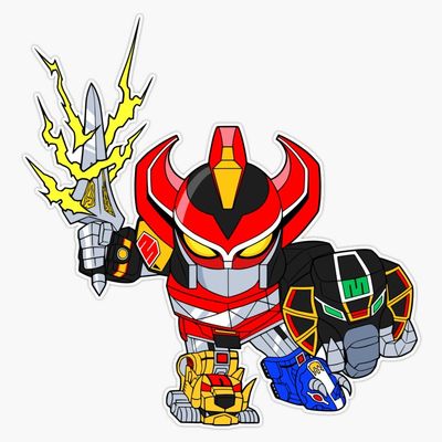 Chibi Daizyujin Sticker Decal Size 5"
