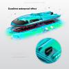 Ssccgym Remote Control Racing Boat 4CH with LED Speed Fast 20-28km/h 2.4G h155 for 14y+ Adults Beginners on Lake Pool Seas 14y+ view 4