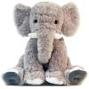 UBABER 19.2 Inch Large Elephant Stuffed Animals,Clever Elephant Plush Toy for Kids, for Girls and Women,Super Soft Room Decoration(Gray). view 1