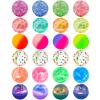 Ecoofor 24 Pieces Bouncy Balls 32mm Bounce Balls 6 Styles High Bouncing Balls Toys for Kids Party Favors Birthdays Gift Classroom view 1