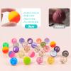 Ecoofor 24 Pieces Bouncy Balls 32mm Bounce Balls 6 Styles High Bouncing Balls Toys for Kids Party Favors Birthdays Gift Classroom view 4