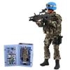 Scakbyer 12 Inch Action Figures Military Set, 1/6 Scale Action Figures Set with Weapons and Accessories - CH03 - Peace-Keeping Force Soldier view 1