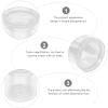 BCOATH 30 Pcs Observation Cup Clear Container Vacuum Container Outdoor Playpen Butterflies Container Critter Case Reptile Enclosures Biology Science Observer Magnifying Cup view 3