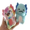 Curious Minds Busy Bags 2 Random Color Axolotl 4" Slow Rise Squishy Toys - Memory Foam Party Favors, Fidgets, Prizes, OT view 1