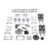 AAGAZA Upgrade Parts Kits, for 144001, 144002, 144010,124017, 124019 124007 Xdkj-001 Xdkj-006 1:12 1:14 RC Car, Blue (Color : Argent) view 1