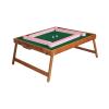 AAGAZA Chinese Mahjong Game Set Table Game Entertainment Mahjong Table for Picnic Adults, 30 Jade Color (Color : 30 Pink) view 1