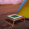 AAGAZA Chinese Mahjong Game Set Table Game Entertainment Mahjong Table for Picnic Adults, 30 Jade Color (Color : 30 Pink) view 3