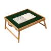 AAGAZA Chinese Mahjong Game Set Table Game Entertainment Mahjong Table for Picnic Adults, 30 Jade Color (Color : 26 Jade Color) view 1