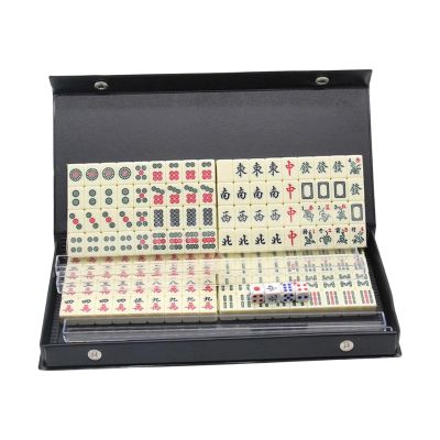 AAGAZA Mini Chinese Mahjong Travel, with Ruler (Color : with Ruler)