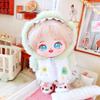 niannyyhouse 20cm Plush Doll Clothes Green Dinosaur Jacket Hoodie Shoes 8in Doll Accessories Dress Up (Green) view 2