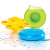 Fat Brain Toys Dimpl Splash - Three Popping Scoop & Pour Bath Toys for Toddlers view 1