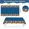 3 Pcs Hot Race Car Themed Party Tablecloth, Car Wheel Birthday Party Supplies Include Plastic Table Covers for Boy and Girl (42.5X70.8inch) view 3