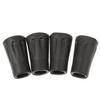 4 Pcs Replacement Rubber Tips End for Hiking Stick Walking Trekking Poles 4Cm - (Color: Black) view 1