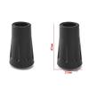 4 Pcs Replacement Rubber Tips End for Hiking Stick Walking Trekking Poles 4Cm - (Color: Black) view 3