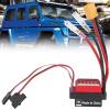 VBESTLIFE 360A RC Electronic Speed Controller, Aluminum Alloy ESC with Bidirectional Brake for 1/10 Crawler Truck Car RC Vehicles (XT60 Plug) view 4