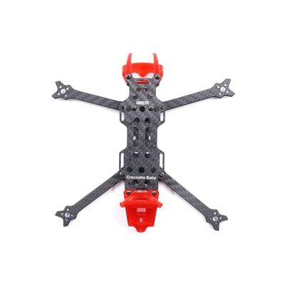 GEPRC GEP-CB4 Frame Suitable for Crocodile Baby 4 Drone Carbon Fiber Frame for RC FPV Quadcopter Replacement Accessories Parts - (Color: GEP-CB4 Frame, CN)