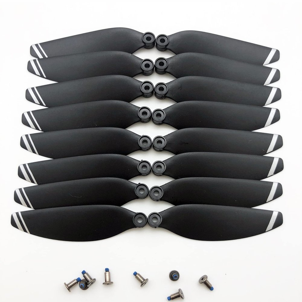 16PCS SG108 SG-108 L108 DM001 Main Blade Propeller Spare Part RC Drone Airplane Wings Rotor Replacement Accessory