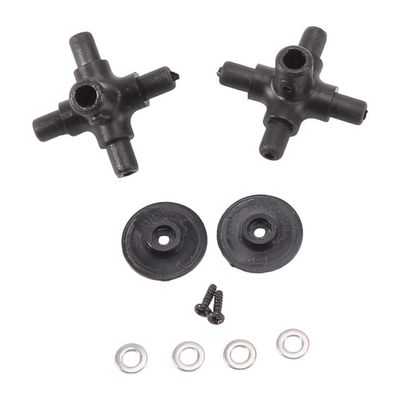Piezas de repuesto para helicptero de Control remoto, accesorios de actualizacin C186, cabezal de Rotor para C186 C-186, 1 Juego - (Color: Black)
