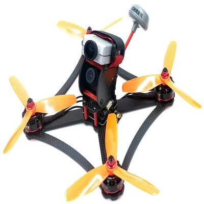 DIY FPV Mini Racing Drone QAV-X5 GTS 5" 190mm Quadcopter 3K Pure Carbon Fiber Frame for T5045BN V2 Propeller 3 Blades
