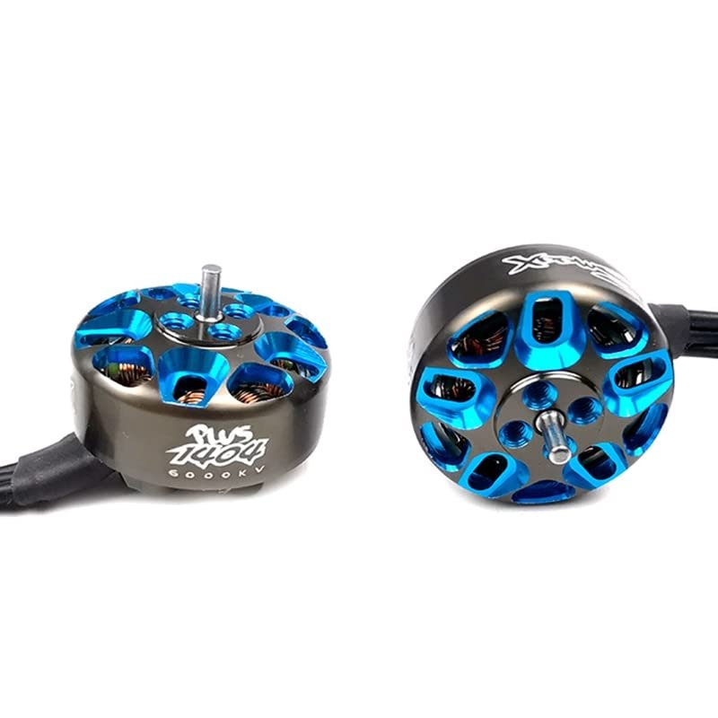 2 Pcs/Lots RCinpower 1404 3850kv 3-6S Brushless Motor for RC Racing Quadcopter/DIY Drone/Rc Plane Remote Control Airplane - (Color: 3850kv Orange)
