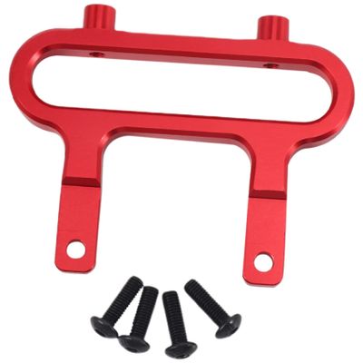 Aluminum Front Bumper Mount Holder Bracket for 1/10 Redcat Blackout XTE SC XBE (Pro) Upgrade Parts Accessories,Red| | -