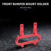 Aluminum Front Bumper Mount Holder Bracket for 1/10 Redcat Blackout XTE SC XBE (Pro) Upgrade Parts Accessories,Red| | - view 3