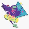 Bird-Acious Sticker Decal Size 5" view 1