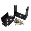 1set 2 DOF Short Pan and Tilt Servos Bracket Sensor Mount Kit for Compatible MG995 Retail view 1