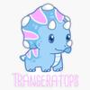 Transeratops Sticker Decal Size 5" view 1