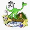 Arlo and Spot Sticker Decal Size 5" view 1