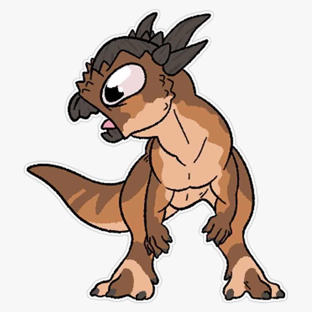 Stygimoloch Sticker Decal Size 5"
