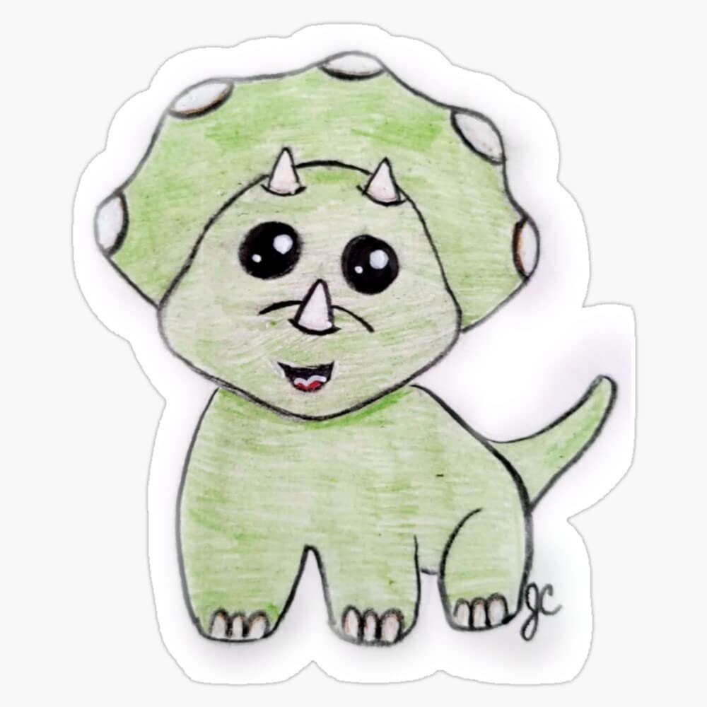 Tiny Triccy Sticker Decal Size 5"