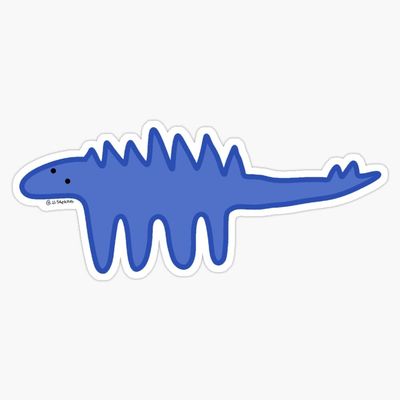 Stego Sticker Decal Size 5"