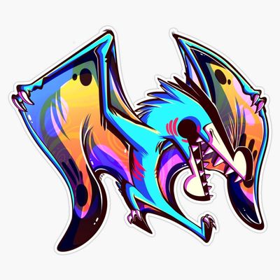 Colorfull Boi Sticker Decal Size 5"